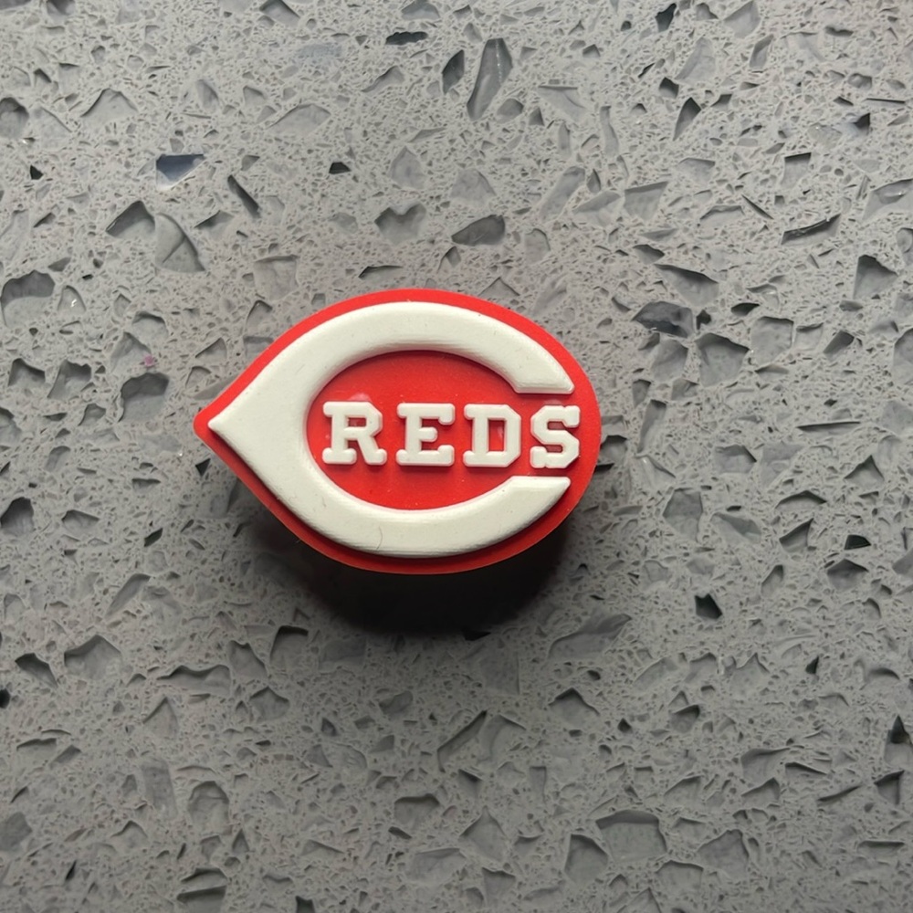 7/$10 MLB Cincinnati Reds Crocs shoe charm jibbitz